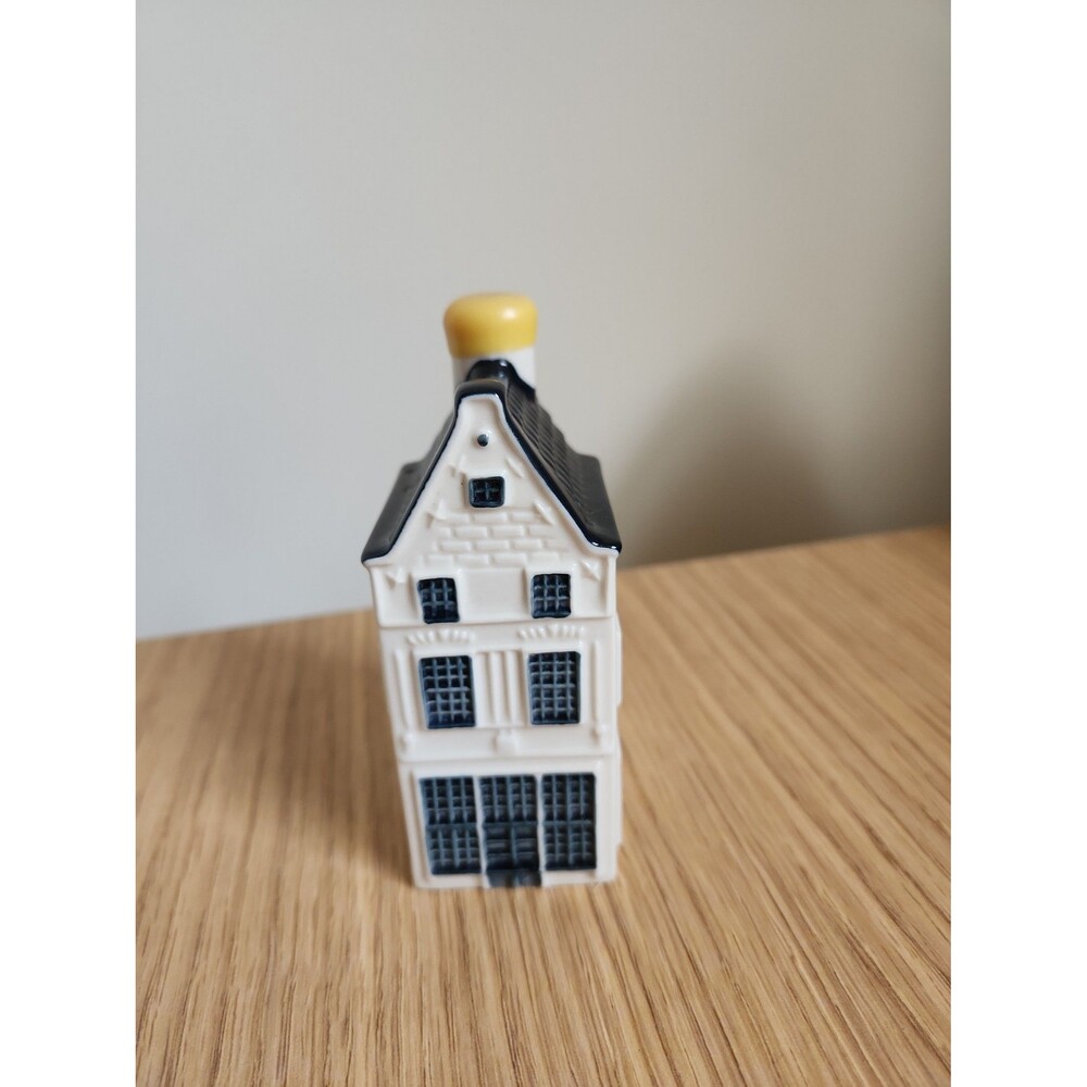 Delft KLM #8 Vintage Blue & White Miniature House